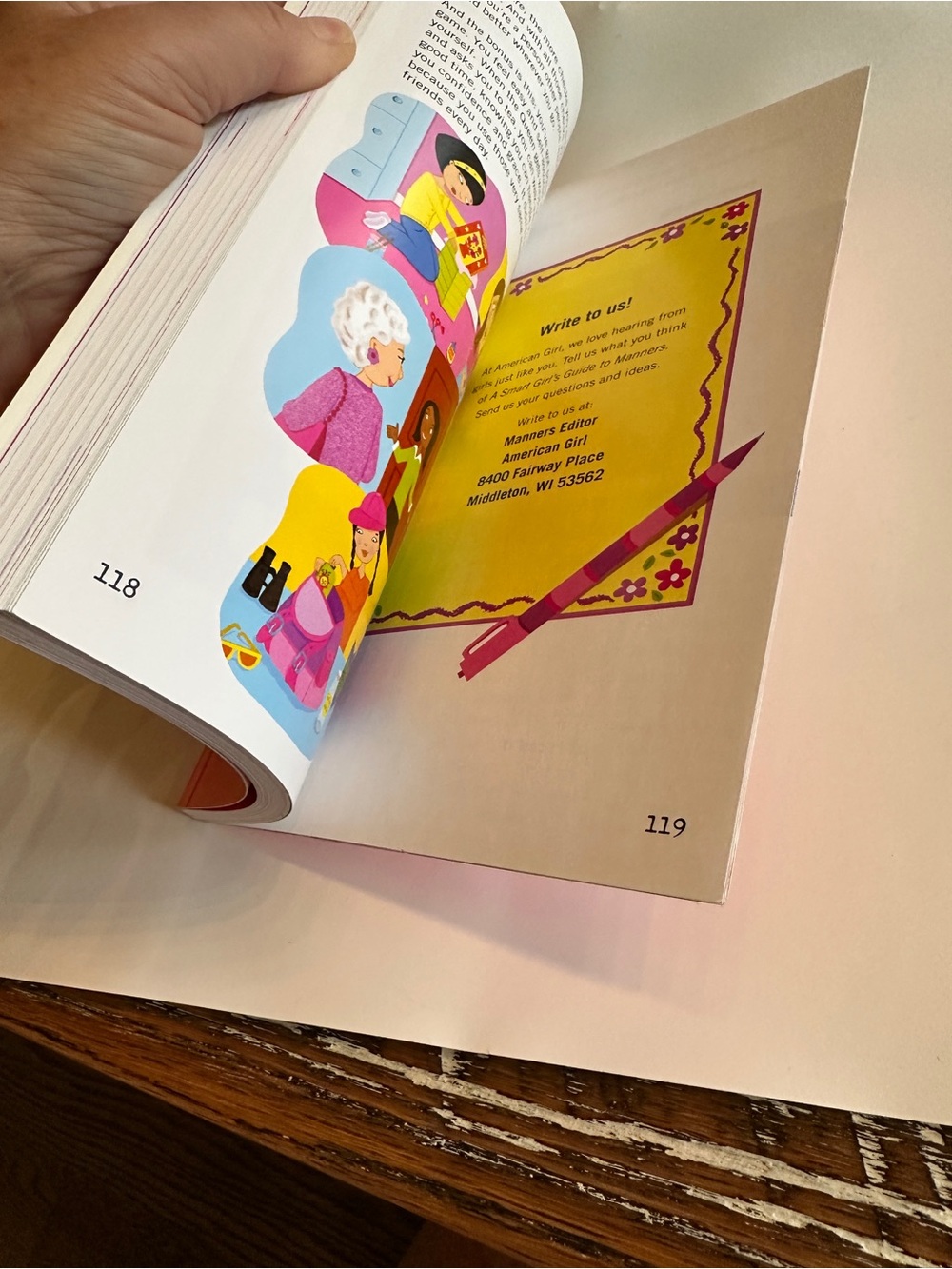 American Girl “A Smart Girls' Guide to Manners” Paperback Book w Glossy Pages - Picture 5 of 13